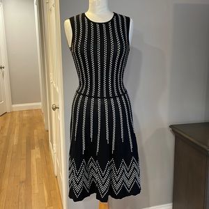 Eliza J Knee length dress. Pullover style (no zippers).